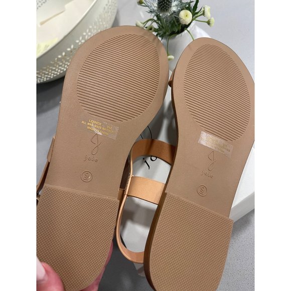 Joie Lennox Tan Leather Toe Strap Sandals - Picture 9 of 11